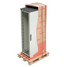 Шкаф напольный CQE собранный с дверью и задней панелью ВхШхГ 2200x400x800 мм  R5CQE2248A  DKC - (ротация на CQE N)