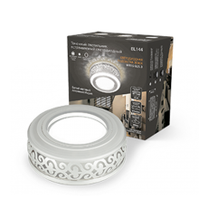Светильник точечный встраиваемый Backlight BL144 Кругл.Gu5.3, 3W, LED 3000K 1/40 белый матовый  BL144  Gauss
