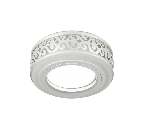 Светильник точечный встраиваемый Backlight BL144 Кругл.Gu5.3, 3W, LED 3000K 1/40 белый матовый  BL144  Gauss