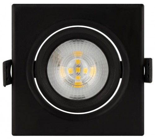 Светильник светодиодный встраиваемый KL LED 21A-5 4K BK квадратный поворотн. SMD 5W 4000K  Б0039688  ЭРА