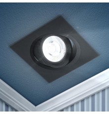 Светильник светодиодный встраиваемый KL LED 21A-5 4K BK квадратный поворотн. SMD 5W 4000K  Б0039688  ЭРА
