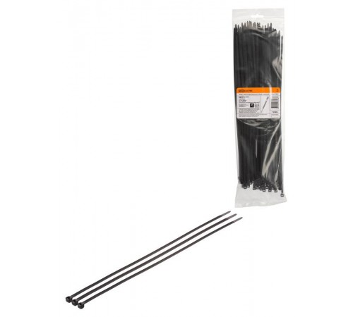 Хомут 4,8х350 мм морозостойкий (черный) (100 шт)  SQ0515-1111  TDM