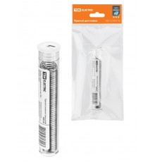 Припой ПОС 61, трубка с канифолью, ГОСТ 21931-76, 1 мм, 16 г, колба, серия "Алмаз"  SQ1025-1603  TDM