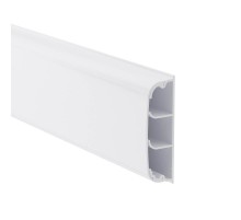 Кабель-канал плинтусного типа 70х22 мм. 3-секционный. с крышкой  07200  DKC