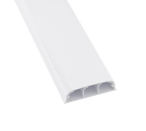 Кабель-канал плинтусного типа 70х22 мм. 3-секционный. с крышкой  07200  DKC