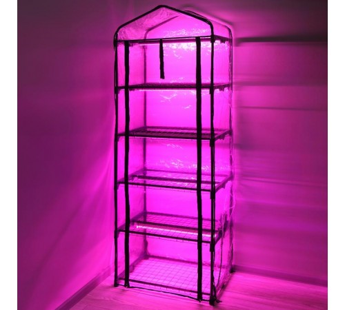 Теплица FITO-House-5 со светильниками в комплекте 5 ярусов 1930х690х490 мм  Б0057743  ЭРА