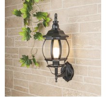 Светильник садово-парковый настенный 1001U черный / 9913-С (GL 1001U)  a033704  Elektrostandard