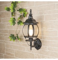 Светильник садово-парковый настенный 1001U черный / 9913-С (GL 1001U)  a033704  Elektrostandard