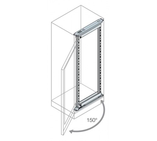 Рама 19 дюймов поворотная, 40HE 2000x600мм  EG2001K  ABB