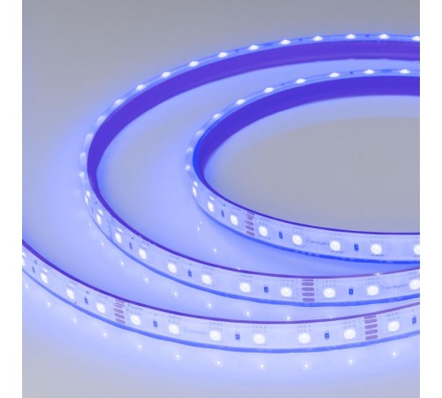 Лента светодиодная герметичная RTW-PFS-B60-13mm 24V RGB (14.4 W/m, IP68, 5060, 5m) (arlight, -)  033791  Arlight