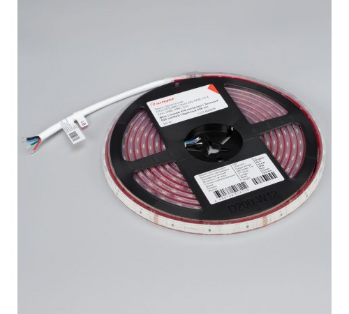 Лента светодиодная герметичная RTW-PFS-B60-13mm 24V RGB (14.4 W/m, IP68, 5060, 5m) (arlight, -)  033791  Arlight