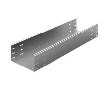 Лоток неперфорированный 200х150х3000, толщ. 1,2 мм, гор. цинк  УЛН-200х150х3000-1,2-ГЦ  Ostec