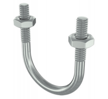 Скоба монтажная U-образная с резьбой М8 с гайками для труб d 1"  BHU11100  DKC