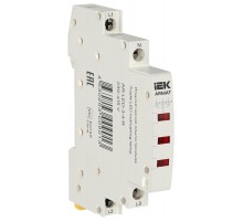 ARMAT Лампа индикаторная тройная LED 230-415В AC красная  AR-LED-3-4-R  IEK