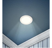 Светильник светодиодный встраиваемый LED 1-3-4K круглый LED 3W 220V 4000K  Б0031154  ЭРА