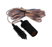 Удлинитель автоприкуривателя штекер-гнездо 5 м  16-0220  REXANT