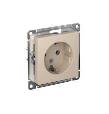 AtlasDesign Песочный Розетка с заземлением, 16А, механизм  ATN001243  SE