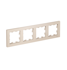AtlasDesign Бежевый Рамка 4-ая, универсальная  ATN000204  SE