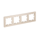 AtlasDesign Бежевый Рамка 4-ая, универсальная  ATN000204  SE