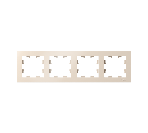 AtlasDesign Бежевый Рамка 4-ая, универсальная  ATN000204  SE