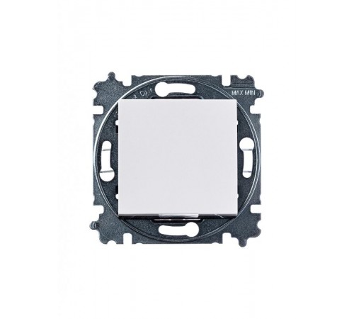 ABB Levit Белый / дымчатый чёрный Переключатель 1-кл.  3559H-A06445 62W  2CHH590645A6062  ABB