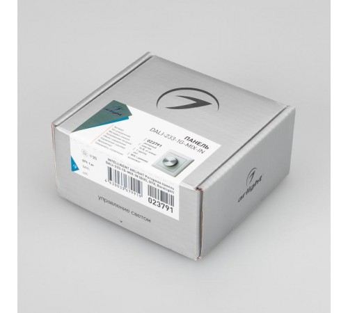 INTELLIGENT ARLIGHT Роторная панель DALI-233-1G-MIX-IN (BUS, DT8, Backlight)  023791  Arlight