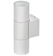 Светильник уличный 5108 настенный 2хGU10 IP65 белый  LT-UBU0-5108-GU10-2-K01  IEK