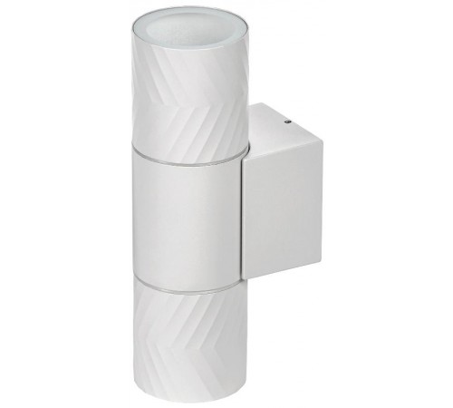 Светильник уличный 5108 настенный 2хGU10 IP65 белый  LT-UBU0-5108-GU10-2-K01  IEK