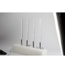 Cветильник садовый декоративный Пузырьки на солнечной батарее, ERASF024-21 3 шт 38 см  Б0044230  ЭРА