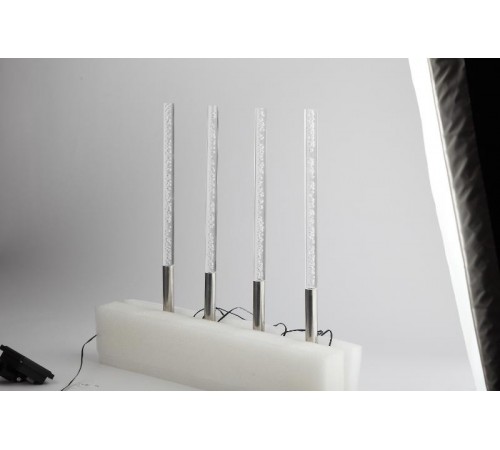 Cветильник садовый декоративный Пузырьки на солнечной батарее, ERASF024-21 3 шт 38 см  Б0044230  ЭРА