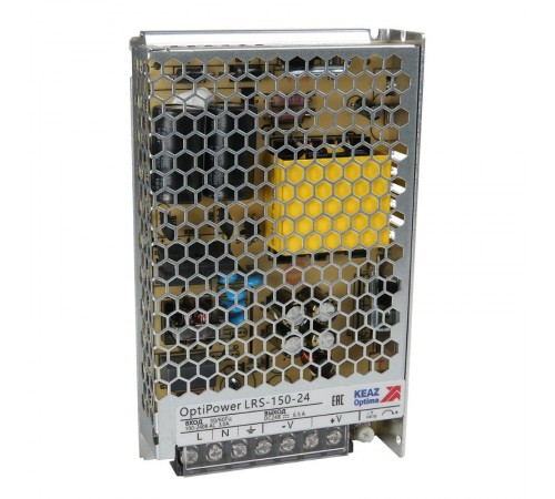 Блок питания панельный OptiPower LRS 150-24 6.5A  328883  КЭАЗ