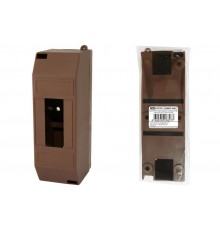 Бокс пластиковый навесной КМПн 1/2 для наружной установки IP20 "ЭКО" (бук) инд. штрихкод, (ВхШхГ) 217х239х421мм SQ0907-0401  TDM