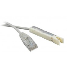 Патч-корд PC-110-RJ45-1P-CX-3M-LSZH-GY 110 тип-RJ45, 1 пара, LSZH, 3 м, серый  229895  Hyperline