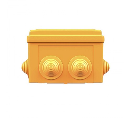 Коробка распределительная пластиковая FS огн., IP56,150х110х70мм, 5р, 450V,30A,16мм.кв с кабельными вводами и клеммниками  FSB21516  DKC