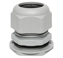 Сальник PG36 IP54 (1 шт) d отв. 46 мм / d провод. 22-32 мм PROxima  plc-pg-36-1-r  EKF