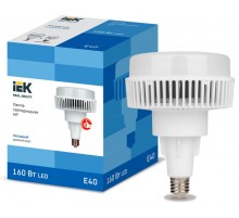 Лампа светодиодная  HP 160Вт 6500К E40 с патроном подвес. керам.   LLE-HP-160-65-E40-EPC30  IEK