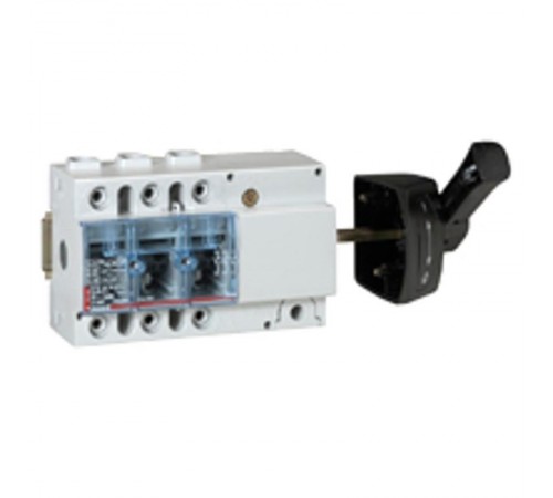 Выключатель-разъединитель Vistop - 160 A - 3П - рукоятка сбоку - чёрная рукоятка  022554  Legrand