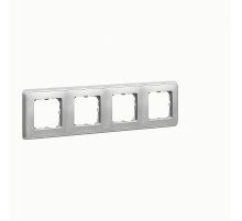 Cariva DIY Рамка 4 поста алюминий  695994  Legrand