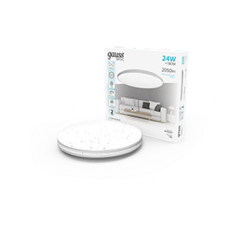 Светильник светодиодный бытовой Basic Space Line НПС 24W 2050lm 4000K 220-240V IP20 330*75 LED 1/20  995440224  Gauss