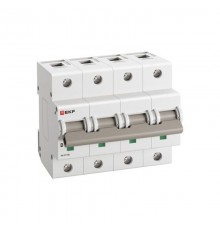 Выключатель автоматический ВА 47-125 4P 63А (D) 15кА PROXIMA   mcb47125-4-63D  EKF