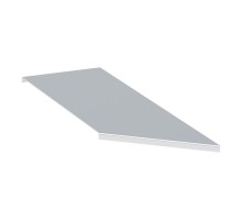 Крышка для переходника по ширине левостороннего лестничного усиленная 100х600х400 мм (2 мм) EKF  kwlltp100х600х400-2  EKF