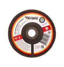 Круг лепестковый торцевой, P60, 150х22,2мм  KR-90-0019  Kranz