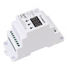 Контроллер SMART-DMX-DIN (230V, 2.4G) (Arlight, IP20 Пластик, 5 лет)  033005  Arlight