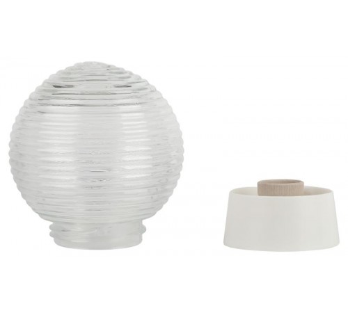 Светильник пылевлагозащищенный под лампу для ЖКХ НБП 01-60-004 с прямым основанием Гранат стекло IP20 E27 max 60Вт D150 шар  Б0052008  ЭРА