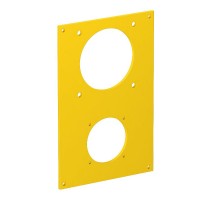 Накладка блока питания VH для монтажа устройств 166x105 мм (желтый) (VHF-P13)  6109858  OBO Bettermann