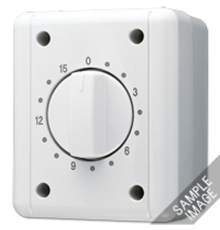 Выключатель для накладного монтажа с часовым механизмом  8012W  Jung