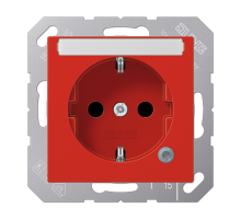 SCHUKO розетка с полем для надписи 6x46 мм A1520BFNAKORT Jung