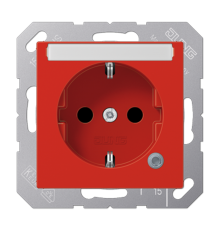 SCHUKO розетка с полем для надписи 6x46 мм A1520BFNAKORT Jung
