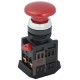 Кнопка AEА-22 "Грибок" красный d22мм 1з+1р   BBG30-AEA-K04  GENERICA
