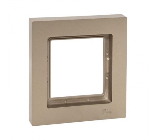 1 - местная рамка, IP44, шампань, пластик Эпика  UP1-FPC-01-44 EKF